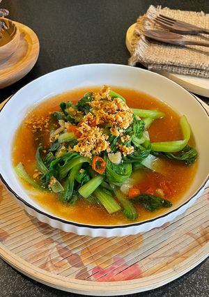 Foto resep Pakcoy Bawang Saus Tiram