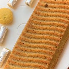 A picture of Leftover mithai cake whole wheat.