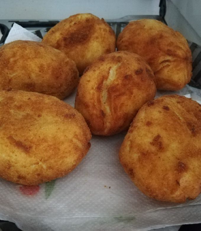 Una foto de Papas rellenas