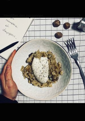 Une photo de Risotto mascarpone