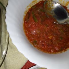 Tomato sauce A picture of Tomato sauce.