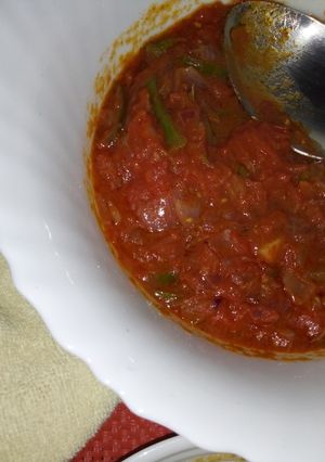 A picture of Tomato sauce.