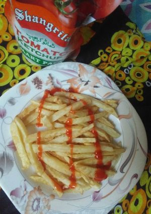 A picture of Potato frys.