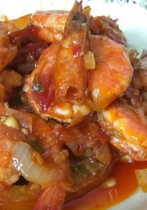 Foto resep Udang Asam Manis Pedas 😁