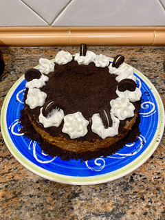 Una foto de Cheesecake de Oreo 😋🍪