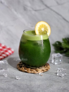 Foto resep Jus Sehat Penurun Kolesterol Apel Seledri Labu Siam Lemon
