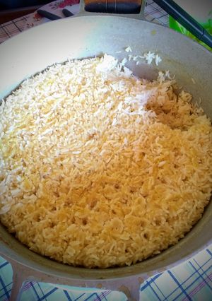 Foto de Arroz na água de abobrinha