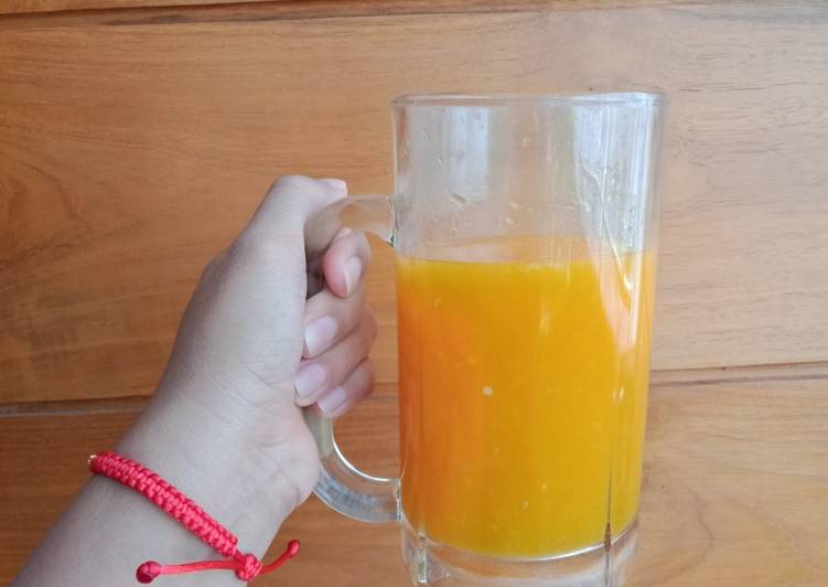 Cara Gampang Membuat Jus jeruk, Lezat