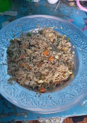 A picture of #GA# fried rice.
