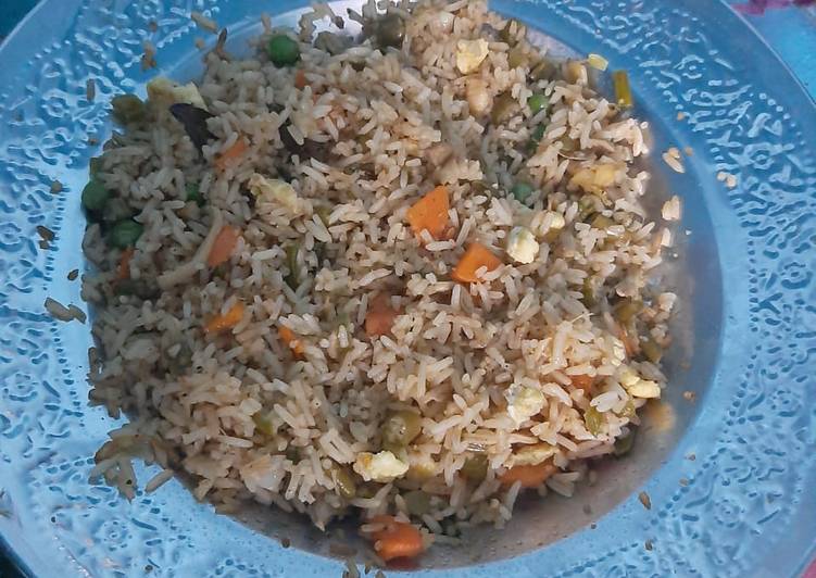 simple #GA# fried rice Recipe | ingredients to make #GA# fried rice Favorite