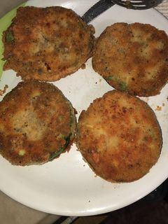 Una foto de Milanesa de zapallito express