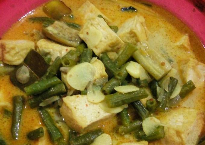 Resep Sayur Santan Tahu Crowded Oleh Lias Pawon Cookpad