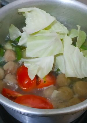 Foto resep Sayur Sop Baso Ikan
