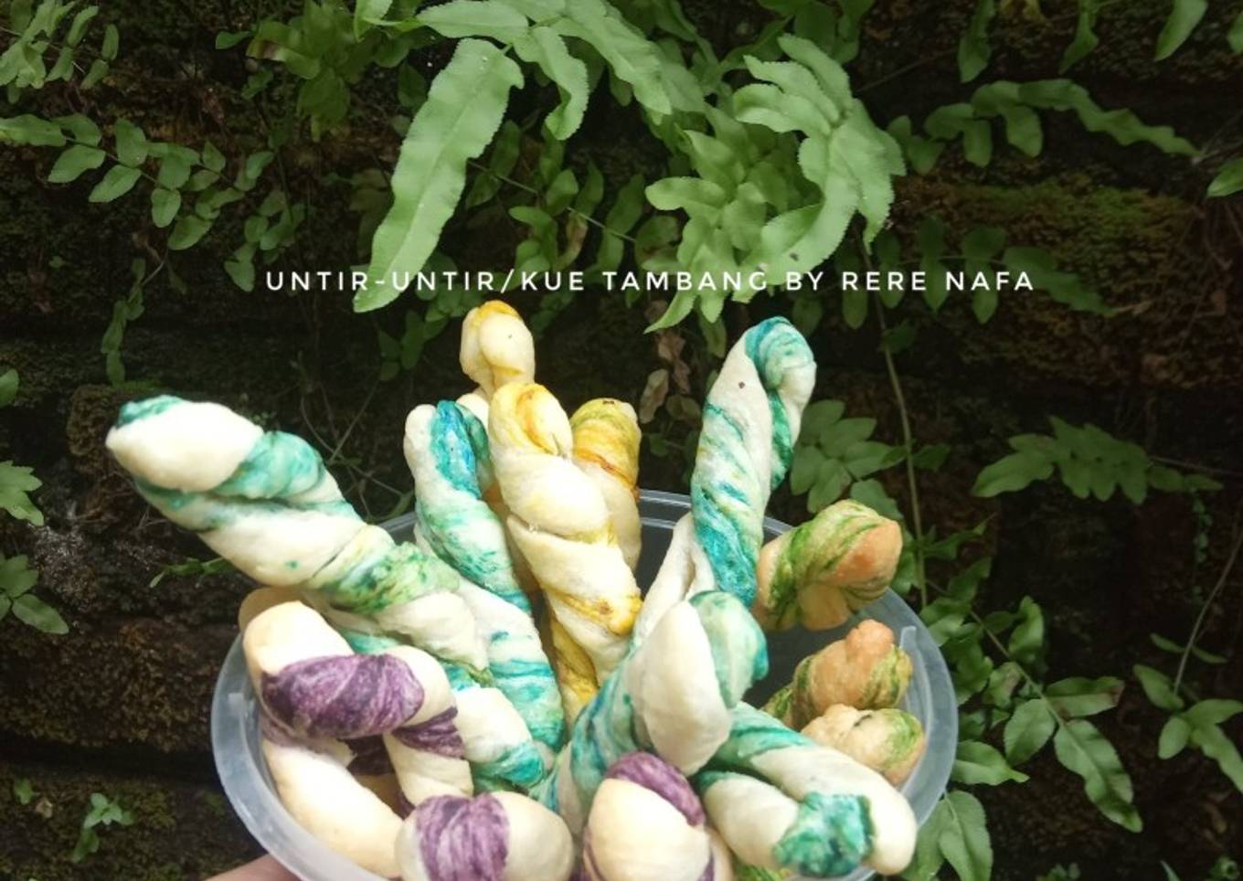 Untir-untir / kue tambang