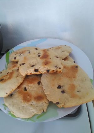 Una foto de Galletitas de avena y chips de chocolate 🍫🤤