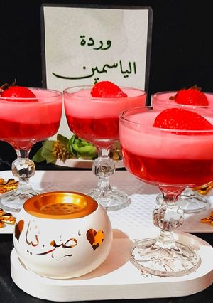 صورة لوصفة كؤوس الفرولة