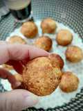 Panellets de naranja al Pedro Ximénez