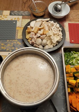 Foto resep Soymilk Hotpot