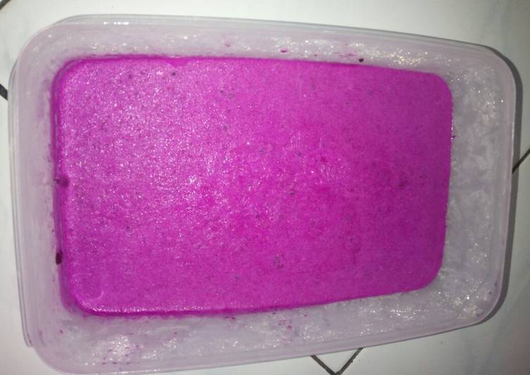 Resep Ice cream buah naga yang Lezat Sekali