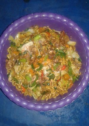 Foto resep Oseng mie goreng mantappp