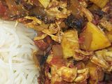 ماکارونی با مرغ
