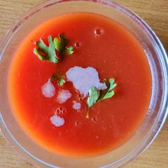 A picture of Tomato soup.