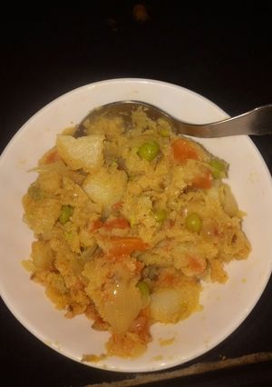 A picture of Upma.