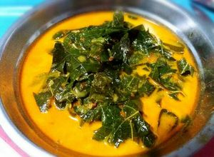 Foto resep Sayur bobor daun singkong muda