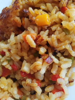 Una foto de Arroz con gambas, cuando no te apetece complicarte la vida