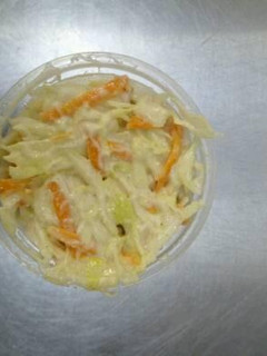 A picture of Coleslaw salad #vegetable contest.