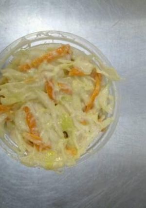 A picture of Coleslaw salad #vegetable contest.