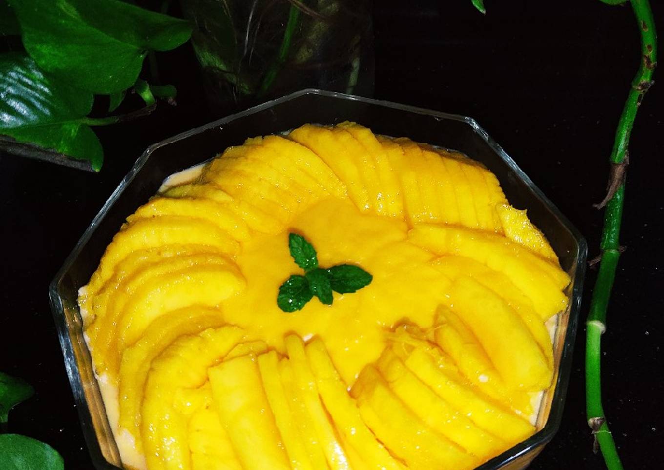 Mango Custard 🥭