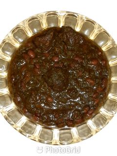 عکسی از دستور قورمه سبزی 😋