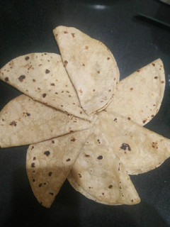 A picture of Phulka Roti.