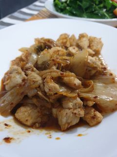 Foto resep Babi tumis kimchi