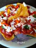 Layered Wheat Nachos