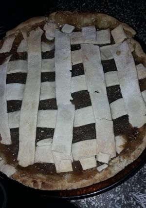 Una foto de Pastafrola con harina de avena. Bien rústica 😊