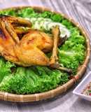 Gà nướng da giòn