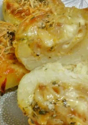 Foto resep Kentang panggang makaroni keju