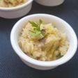Purée au chou fleur et champignons