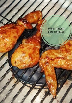 Foto resep Ayam Bakar Bumbu Rendang