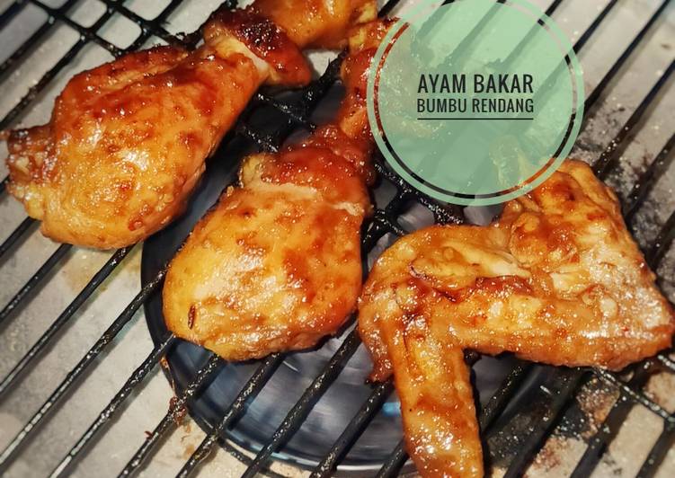 Resep Ayam Bakar Bumbu Rendang yang Lezat