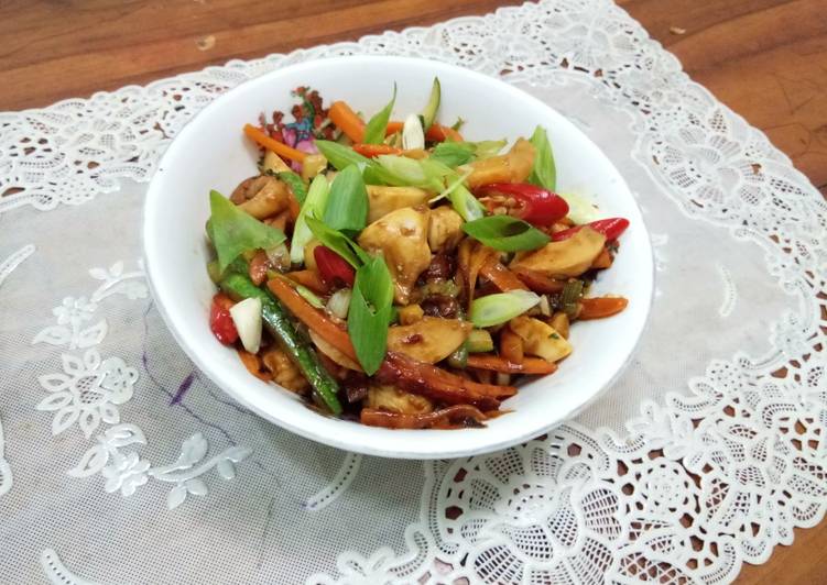 Resep Triple S Egg and Chicken (Sweet, Sour, Spicy) yang Enak Banget