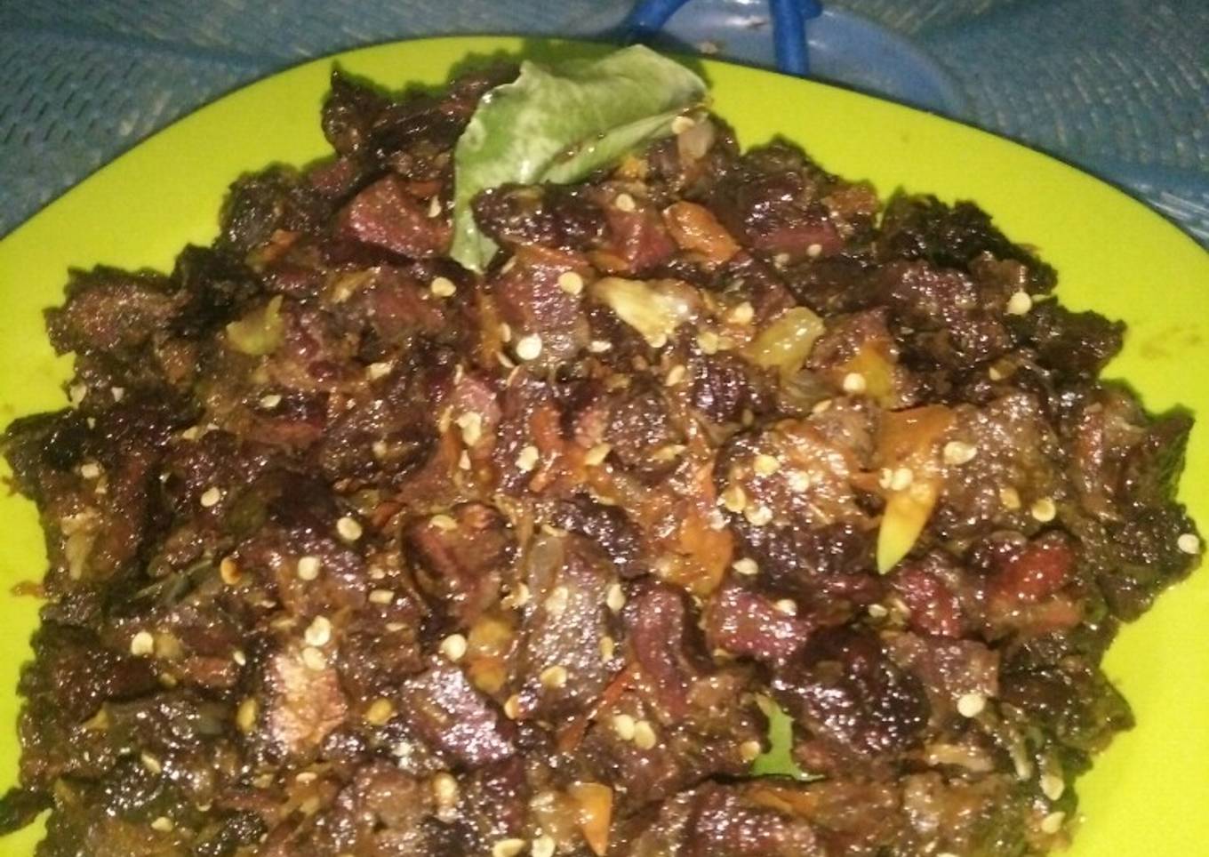 Resep Dendeng kerbau Rica rica yang Menggugah Selera