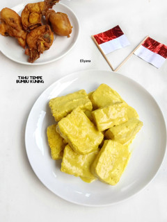 Foto resep Tahu tempe bumbu kuning