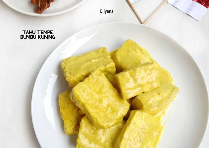 Resep Tahu Tempe Bumbu Kuning Oleh Eli Yana Dwi Lestari Cookpad