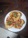 Bruschetta de ensalada express