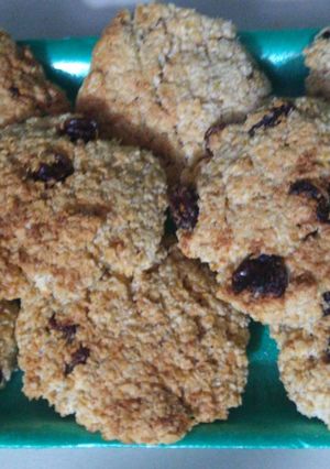 Una foto de Galletitas de Avena, Coco y Pasas