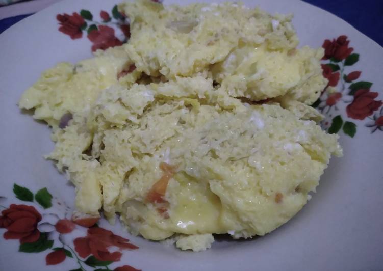 Telur kukus Rice Cooker