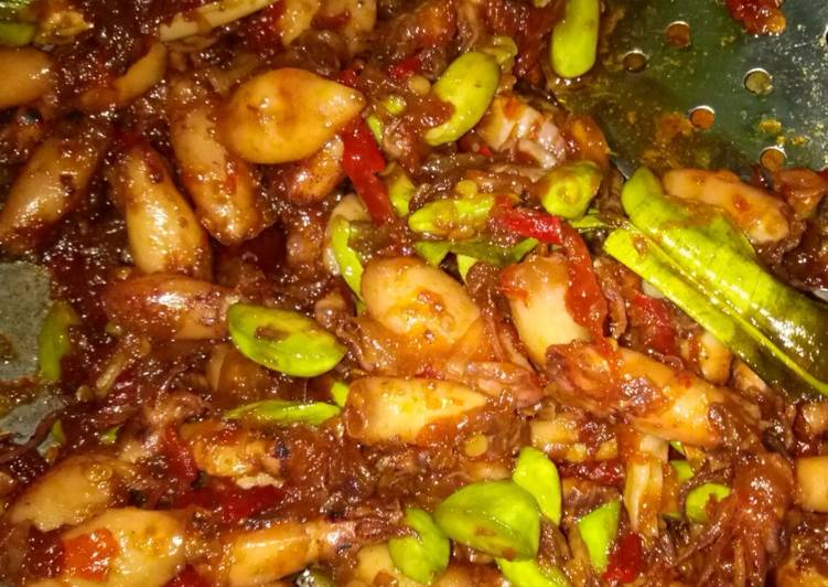 Resep Sambal baby cumi, Lezat Sekali